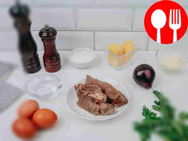 Rinse the greens and beef and dry with a paper...