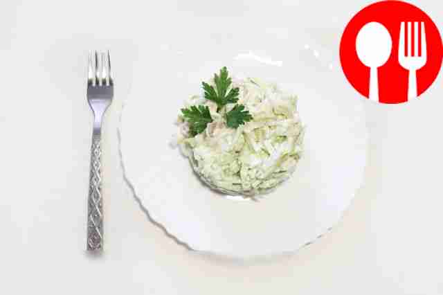 Delicate squid appetizer