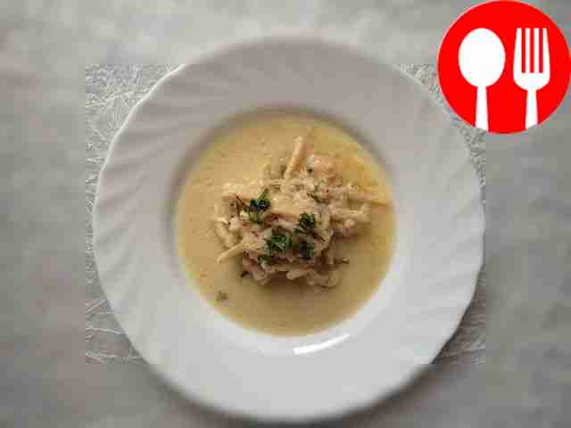 Нежные кальмары, томленные в молоке