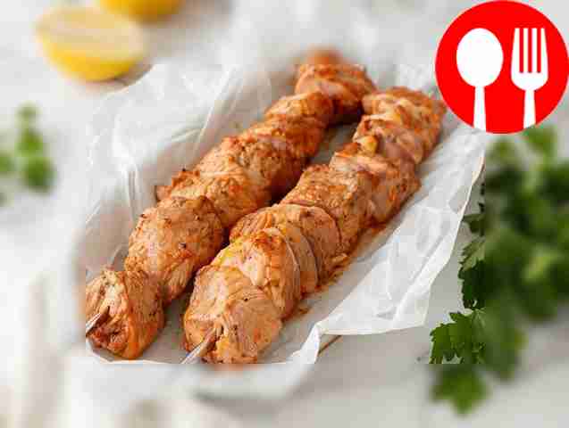 Classic lamb shish kebab