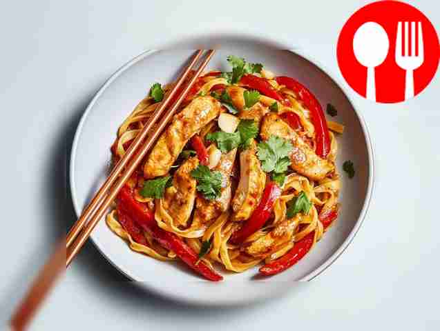 Классическая лапша по-китайски в мультиварке