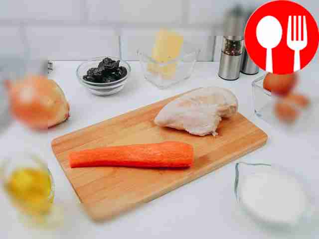 Rinse the prunes and dry with a paper towel....