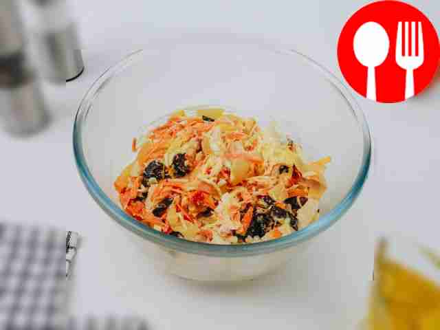 Assemble the salad: place all ingredients in a...