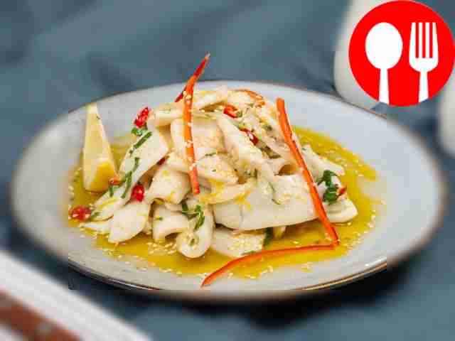 Маринованные кальмары