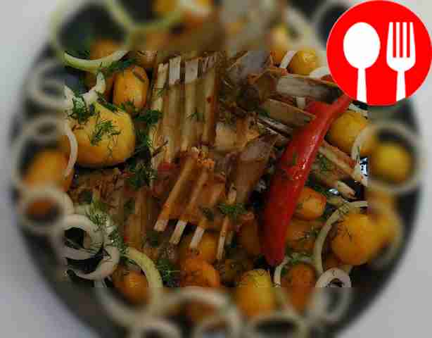 Сытная баранина с картофелем