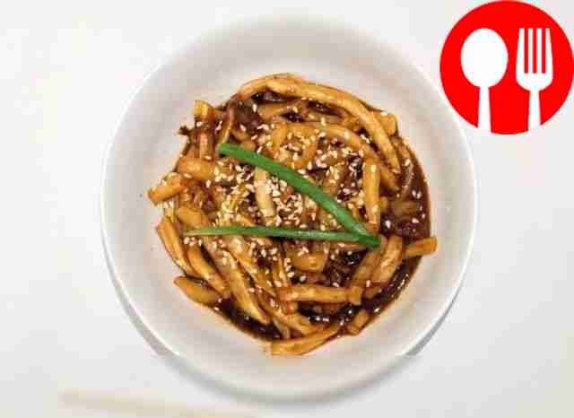 Кальмары в соевом соусе на сковороде Squid in soy sauce in a frying pan