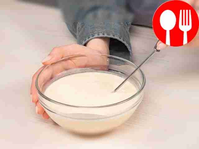 Prepare sauce for greasing pita bread. Beat...