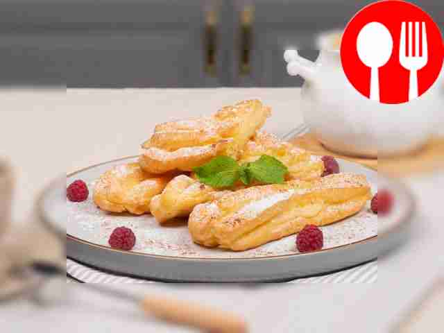 Эклеры с заварным кремом в домашних условиях