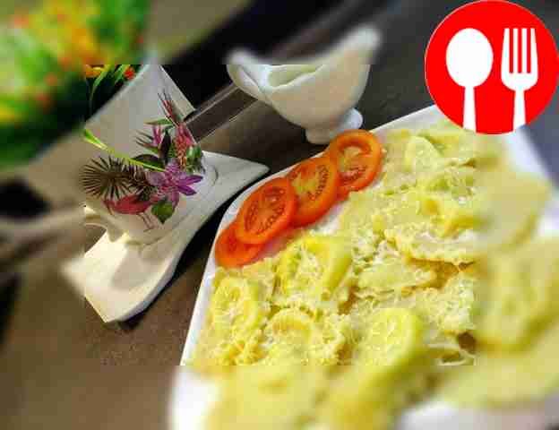 Мягкие равиоли с творогом и укропом