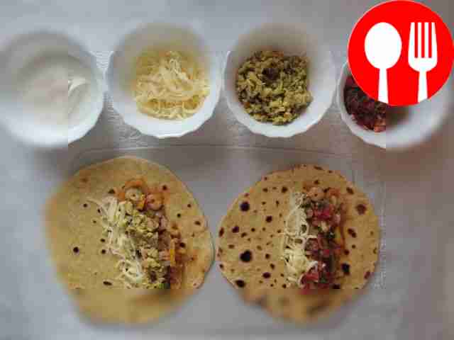 Original fajitas with shrimp