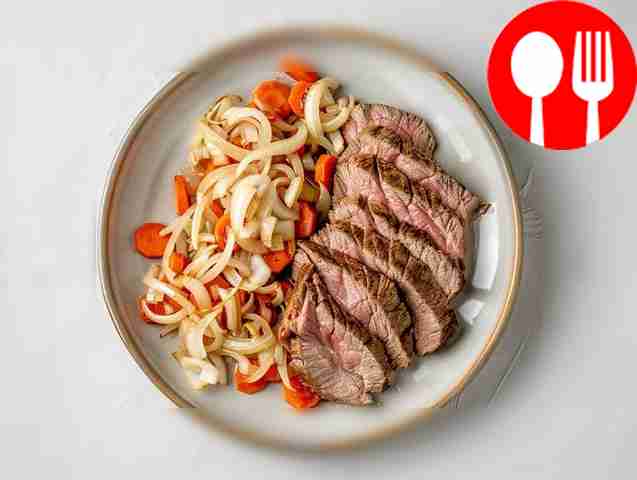 Easy venison with vegetables in a pressure cooker