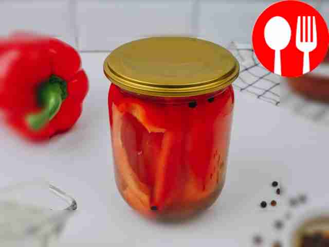 Маринованный перец в банках Pickled peppers in jars