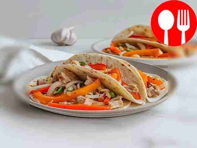 Сытный фахитос со свининой