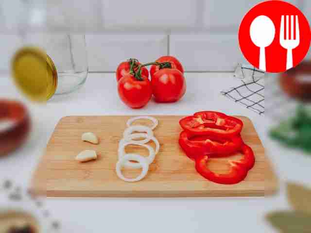 Peel the stalk and cut into slices. Remove the...