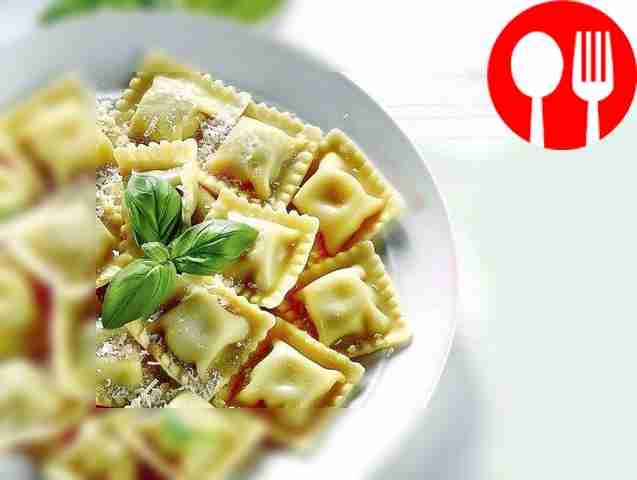 Домашние равиоли с рикоттой и шпинатом