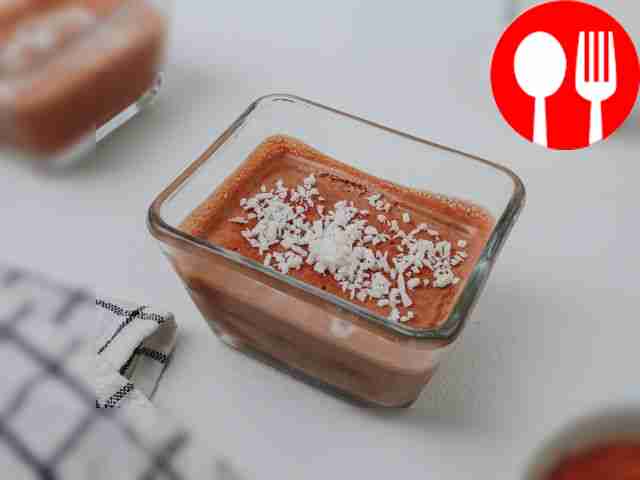 Сметанный мусс с какао