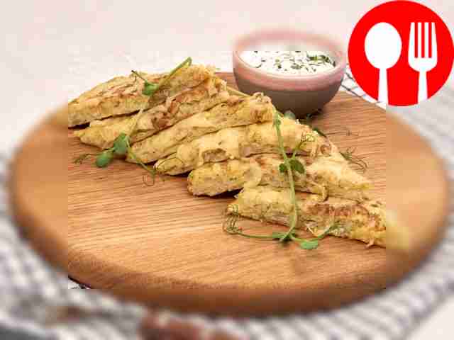 Пирог с картошкой на сковороде