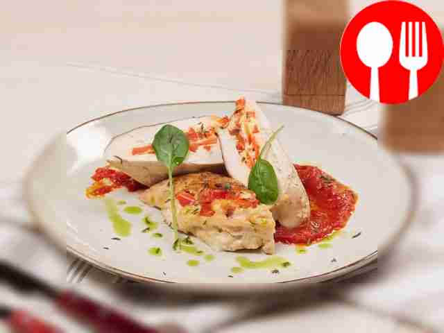 Stuffed chicken breast