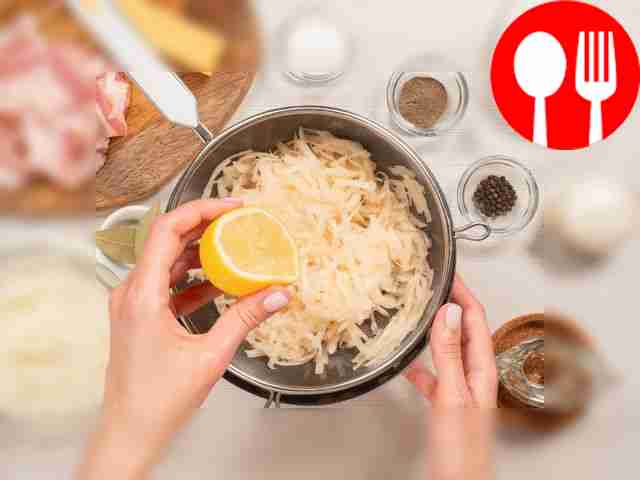 Prepare the potatoes. Place half the potatoes...