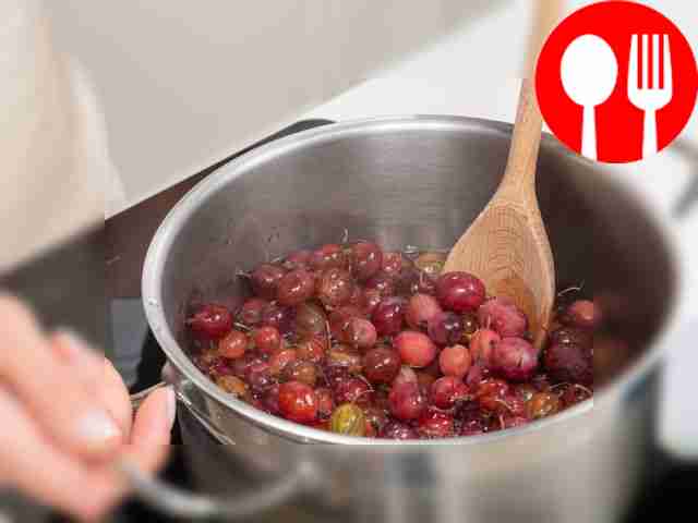 Prepare the gooseberries. Place the berries in...