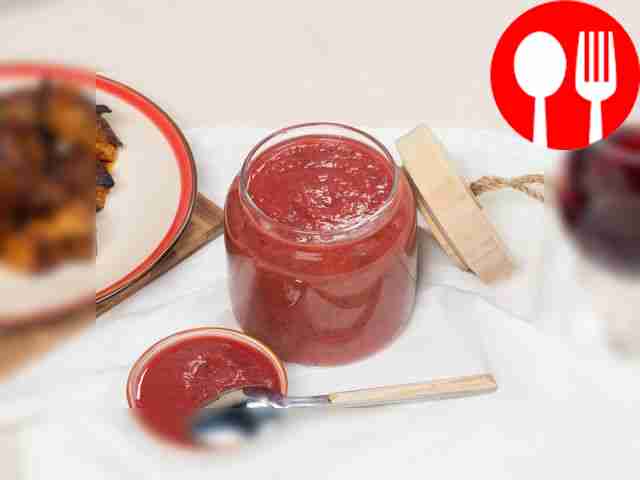 Serve gooseberry tkemali with pork, lamb or...