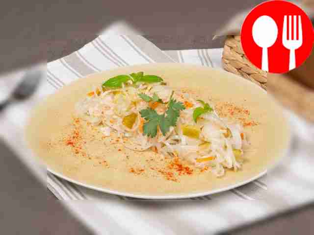 Sauerkraut with pickles