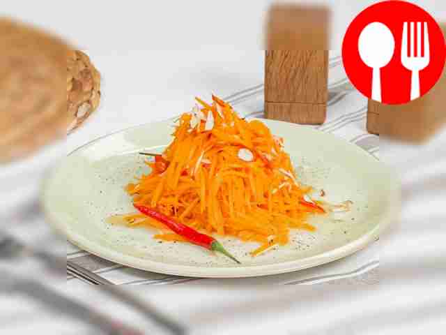 Korean style carrots quickly