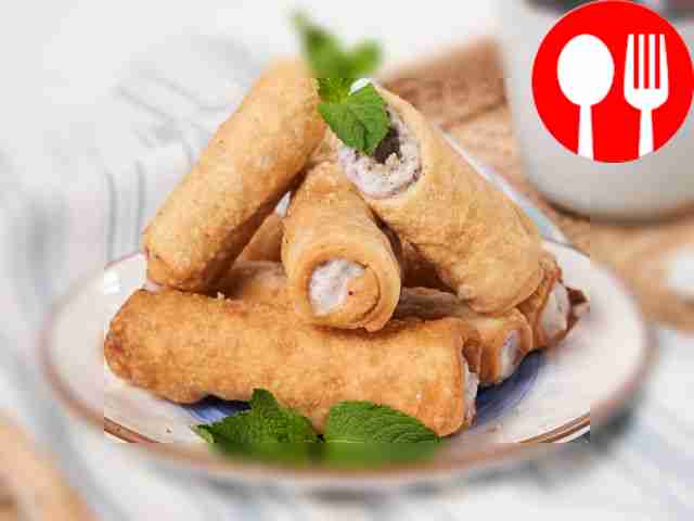 Sicilian cannoli rolls