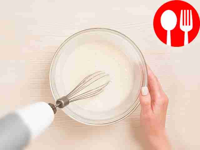 While the cakes are baking, prepare the...