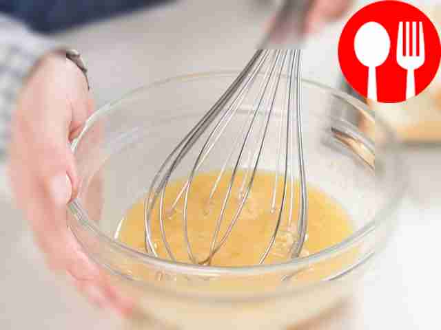 Prepare all ingredients. Whisk eggs, milk,...