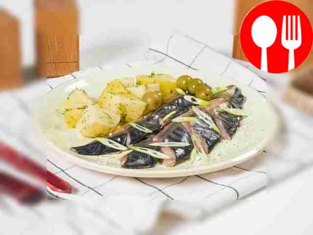 Cold smoked mackerel without smokehouse