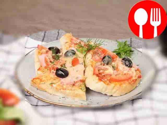 Пицца в микроволновой печи