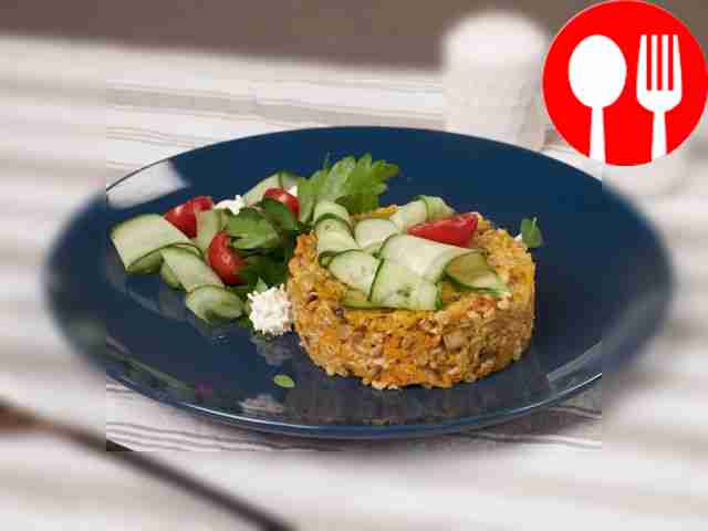 Овсянка с грибами