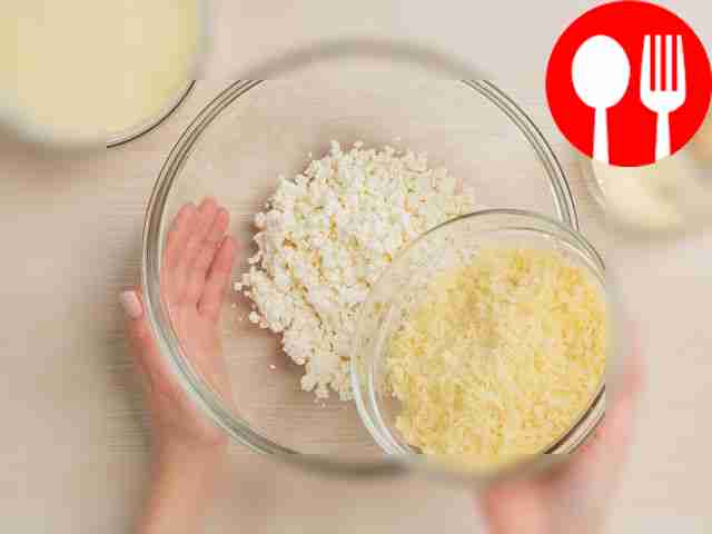 Prepare all ingredients. Cut the pita bread...