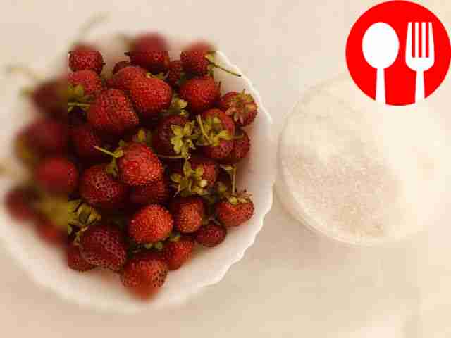 Wash the strawberries in advance, it’s...