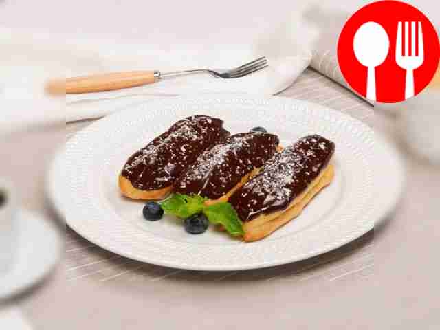 Шоколадная глазурь для эклеров