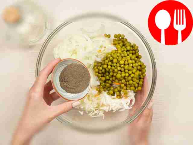 Combine the ingredients. Place sauerkraut,...