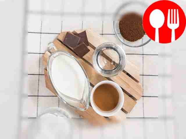 Cool the vodka, coffee liqueur and milk....