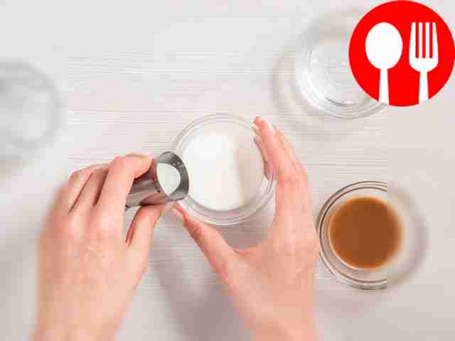 Prepare the ingredients for the cocktail....