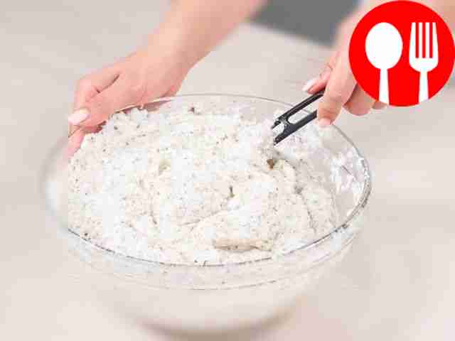 Make the crust dough. Grind the nuts in a...