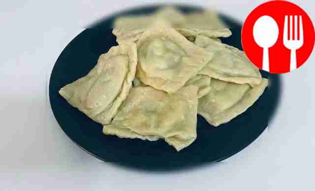 Place ravioli in boiling salted water and cook...