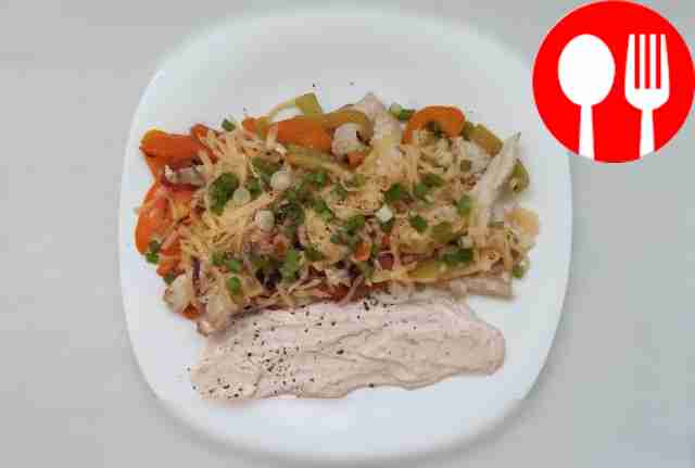 Классический фахитос с курицей