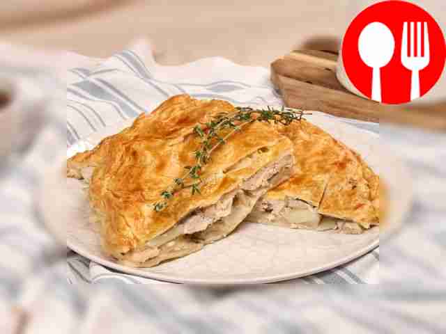Chicken and potato pie