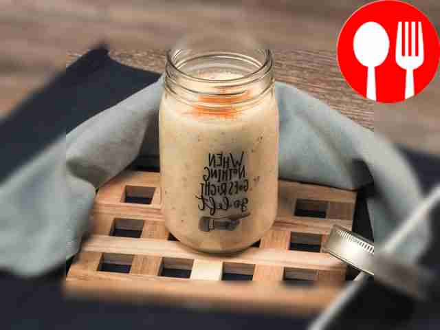 Смузи с овсянкой и кефиром