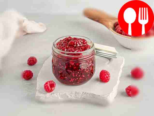 Домашнее малиновое варенье Homemade raspberry jam