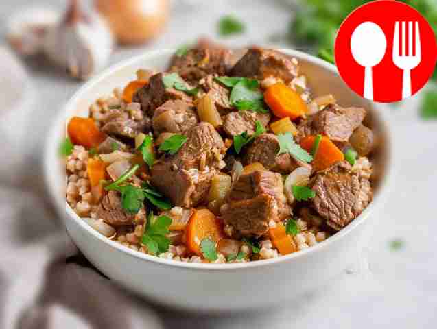 Гречка с мясом в духовке