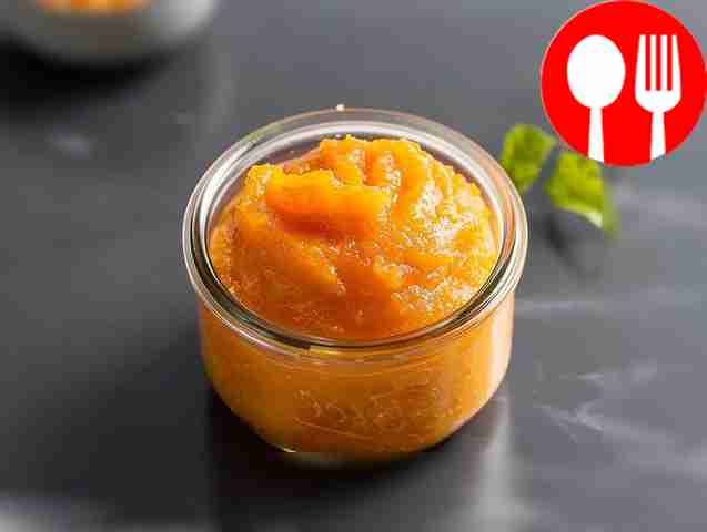 Delicious orange jam