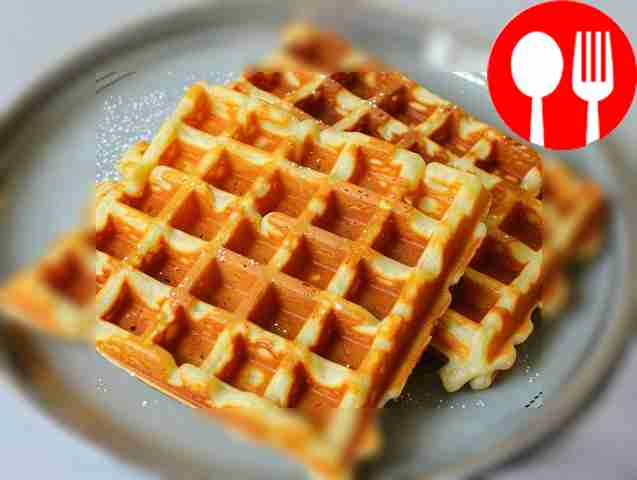 Аппетитные вафли с сыром