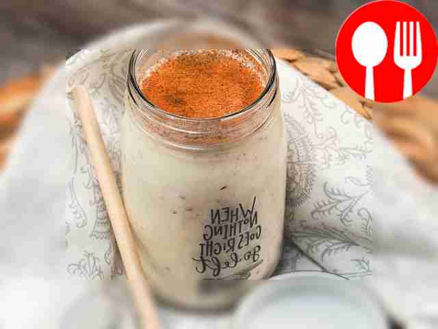 Смузи с кефиром и яблоком