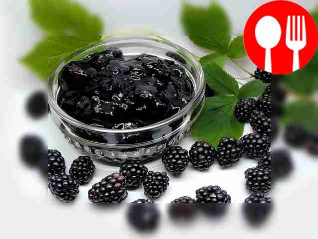 Classic mulberry jam